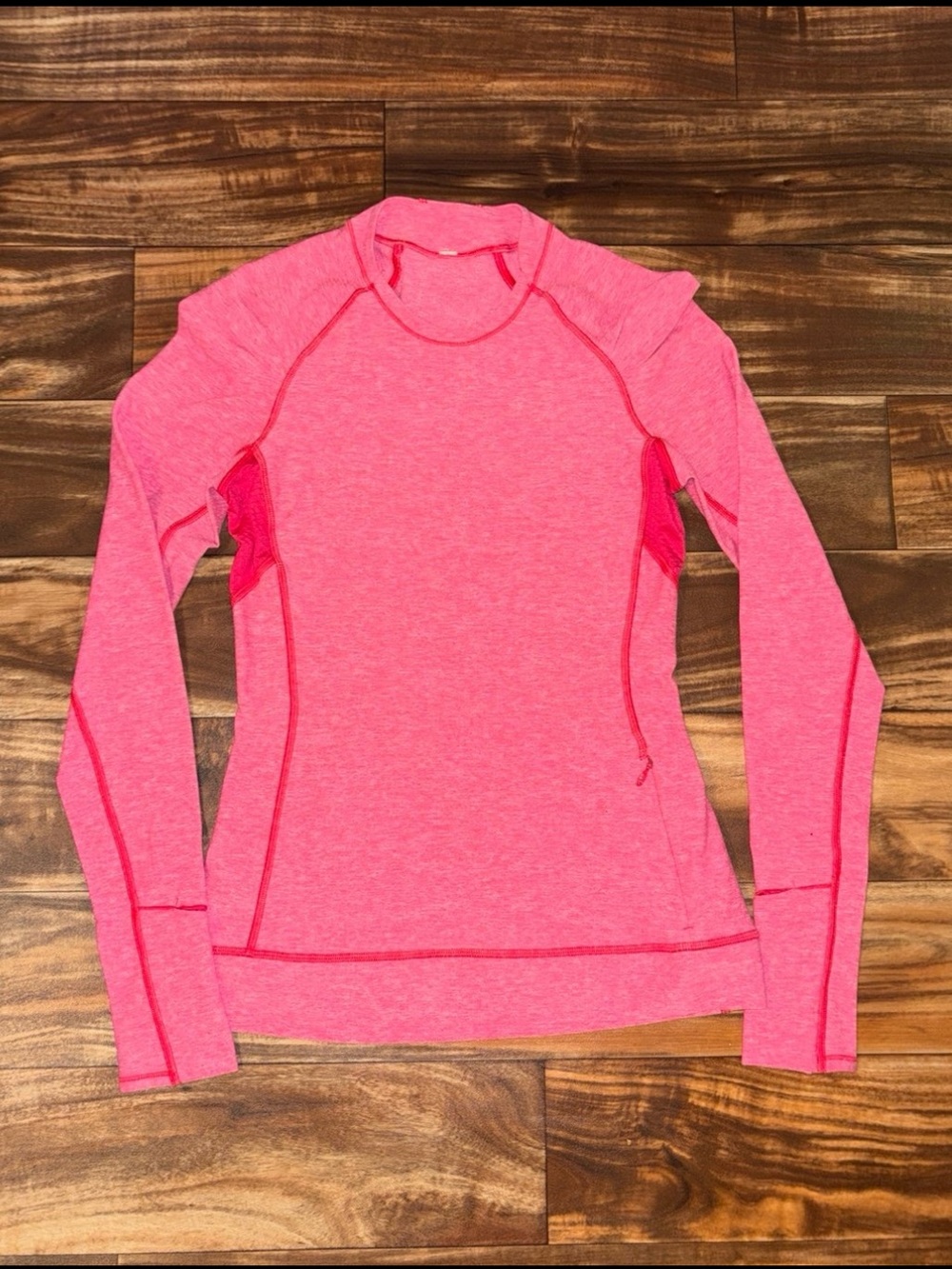 Lululemon Women’s Pink Long-Sleeve Performance Top